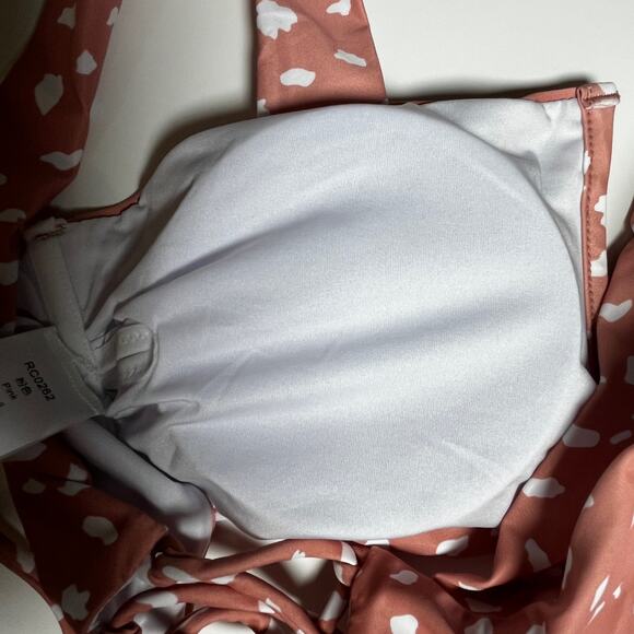 Two Piece Corset High Waist Swimsuit New S - Picture 5 of 9